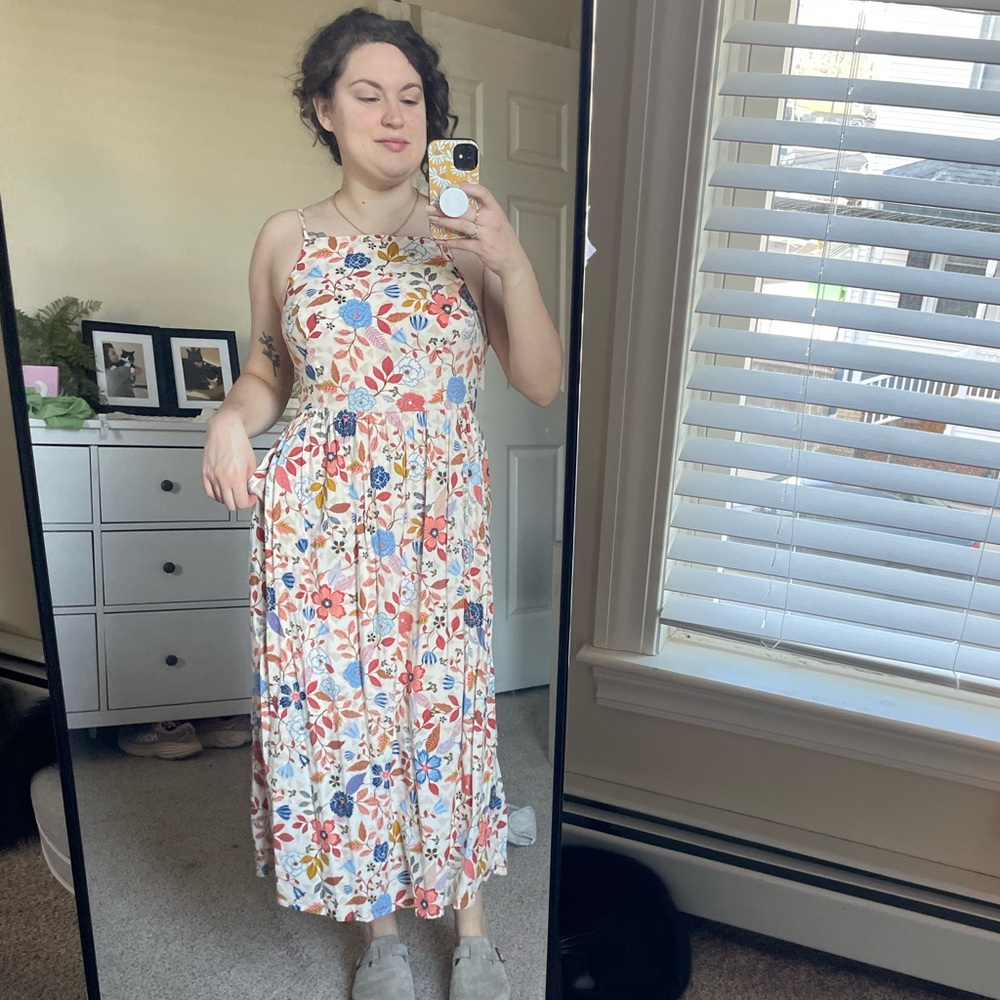 Maxi Old Navy Floral Dress